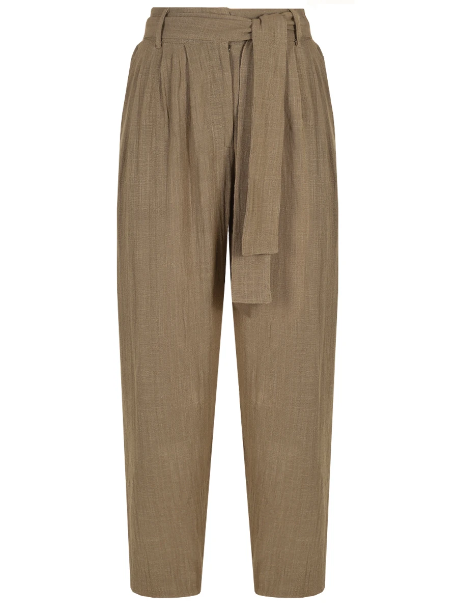Брюки хлопковые MAISON SAINT JULIEN Havana pant Хаки 