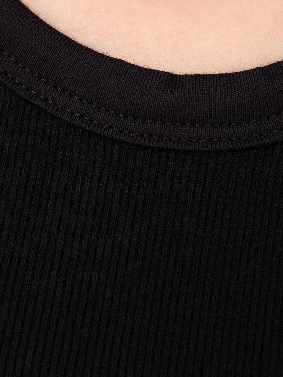 Топ хлопковый MAISON SAINT JULIEN Havana tank top Черный  Фото 6