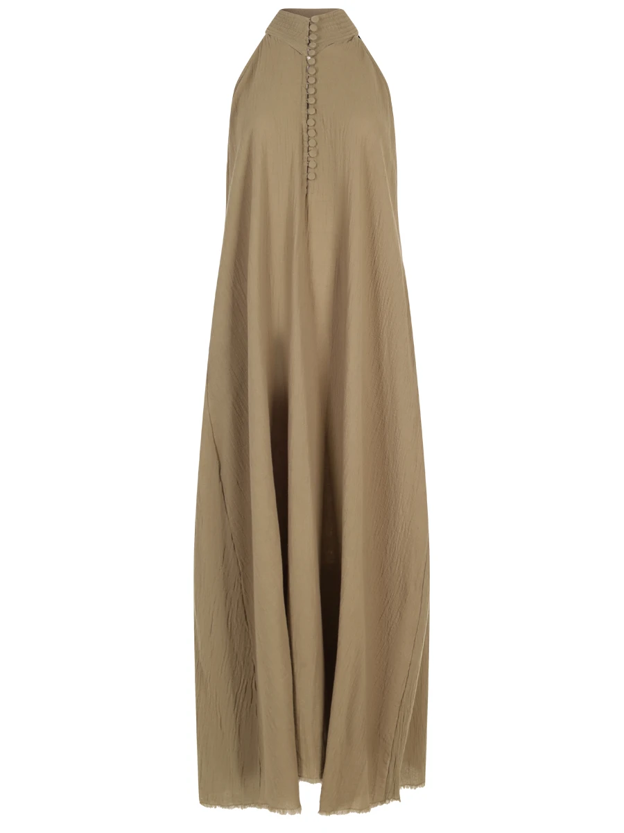Платье хлопковое MAISON SAINT JULIEN Isola bella dress Хаки 