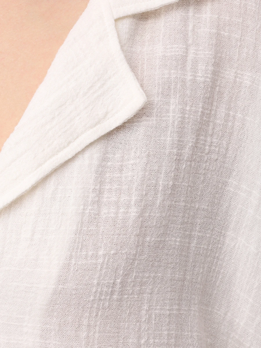 Рубашка хлопковая MAISON SAINT JULIEN Tortola shirt Белый  Фото 5