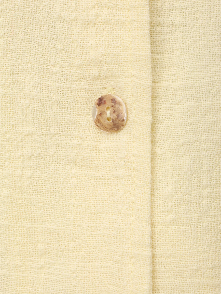 Рубашка хлопковая MAISON SAINT JULIEN Tortola shirt Желтый  Фото 6