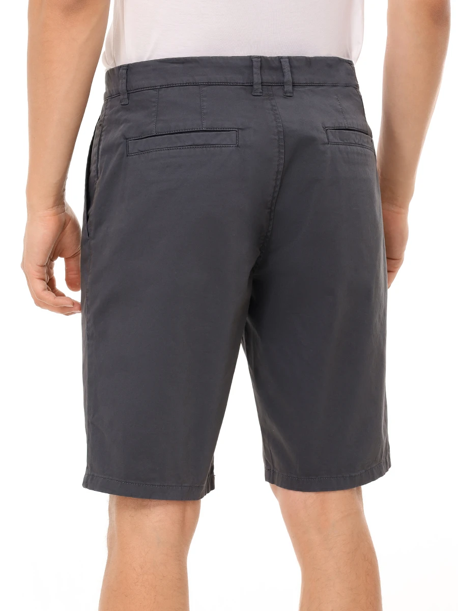 Шорты хлопковые Miami BOGNER 18466888/951 MIAMI-G Серый  Фото 3