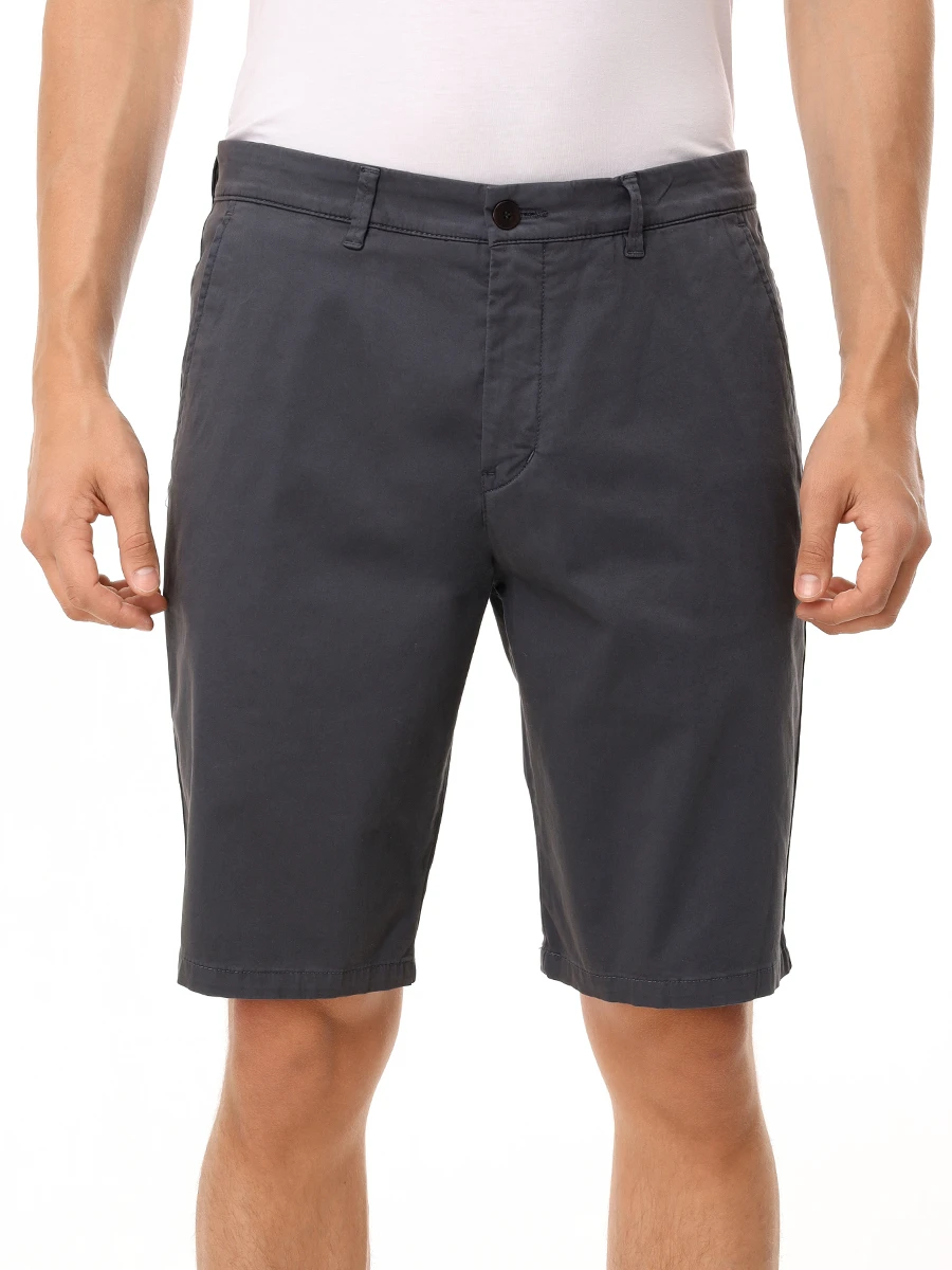 Шорты хлопковые Miami BOGNER 18466888/951 MIAMI-G Серый  Фото 4