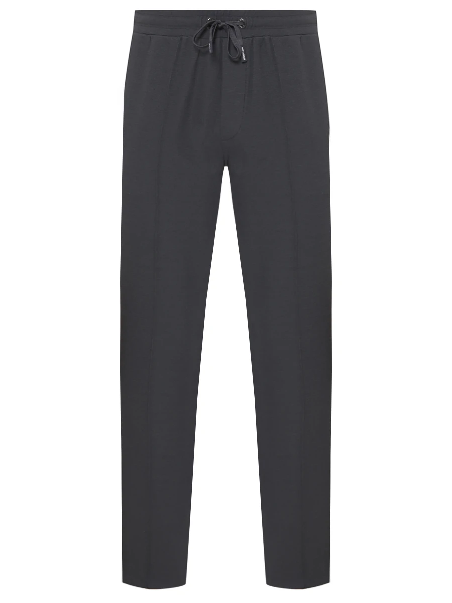 Брюки из хлопка и модала Ezra BOGNER 18768865/951 EZRA Серый  Фото 2