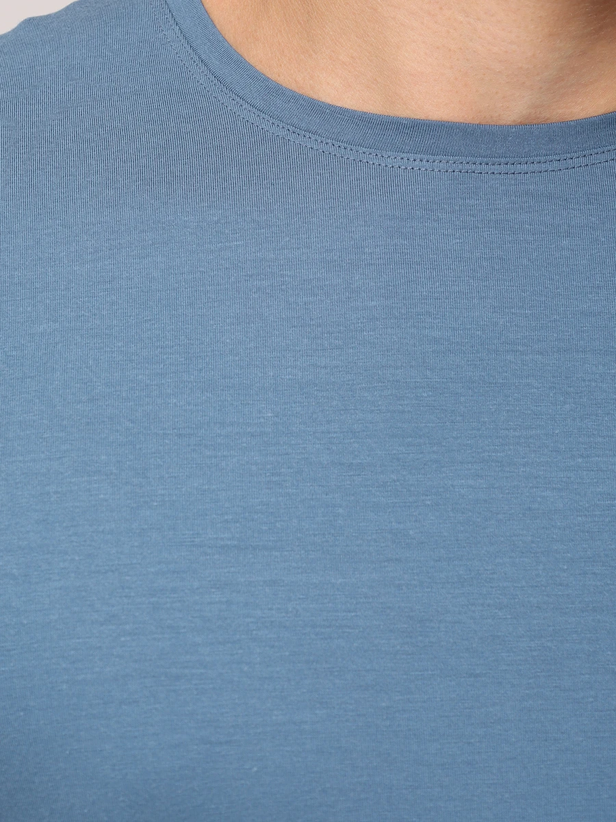 

Футболка из модала, Голубой, 3048-BASE018BLU