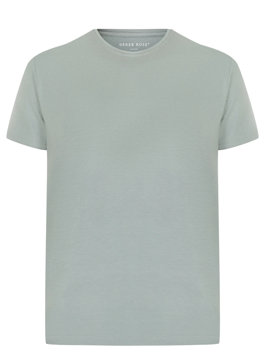 

Футболка из модала, Зеленый, 3048-BASE019GRE