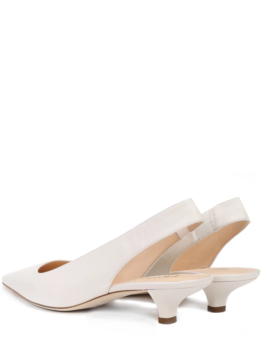 Туфли кожаные PROSPERINE 2511 PANNA Кремовый  Фото 4