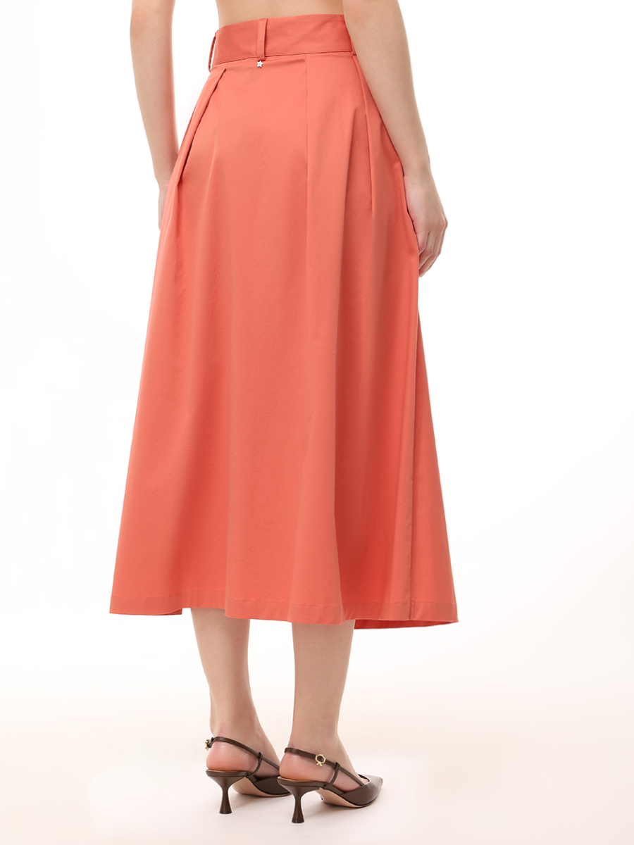 

Юбка хлопковая, Оранжевый, P2556GO12A/4818 750