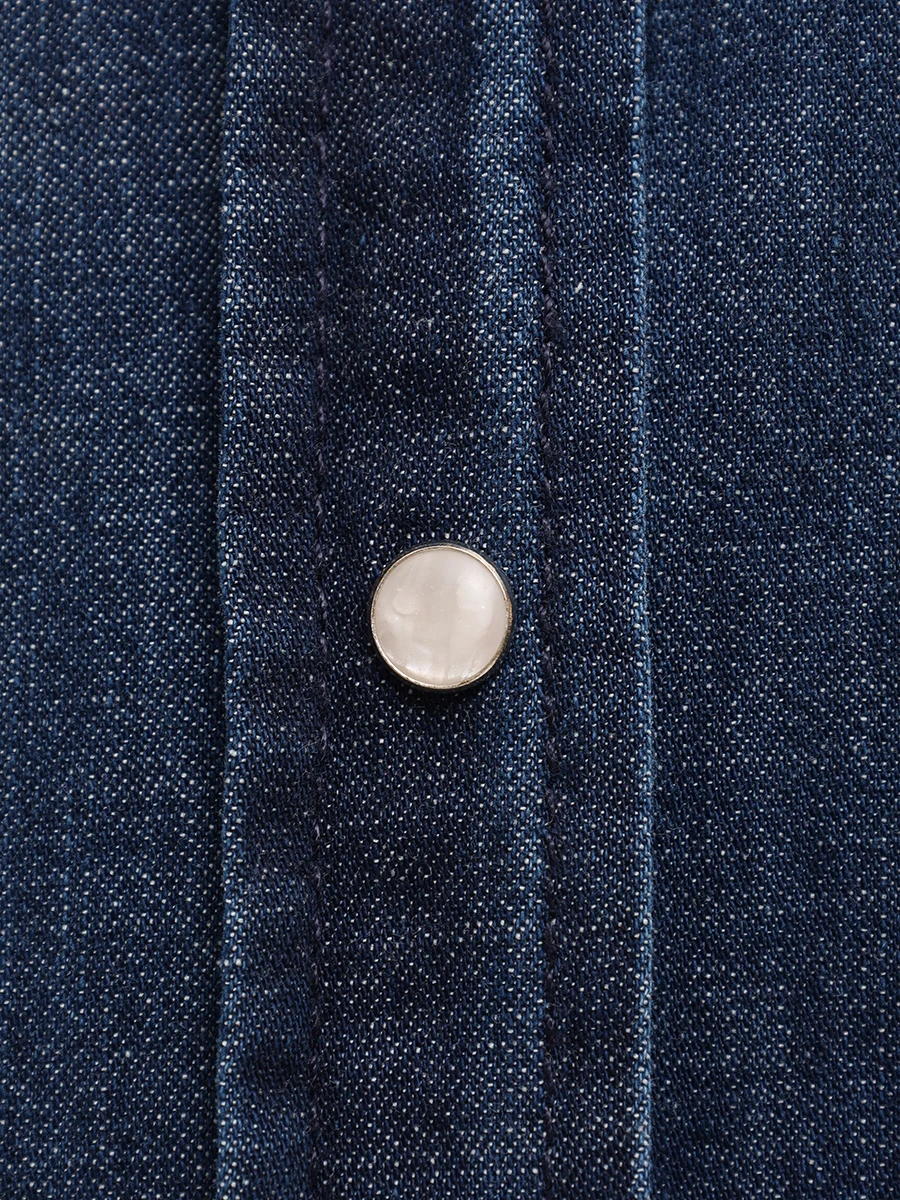 Рубашка джинсовая LORENA ANTONIAZZI P2552CA06A/9955 570 Деним  Фото 6