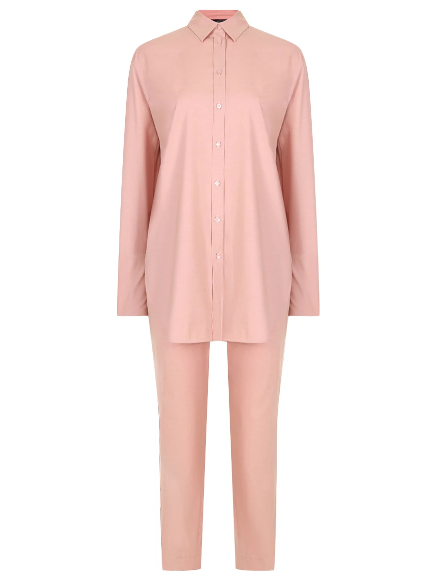 Костюм из шерсти и вискозы LORENA ANTONIAZZI P2549CA14A/P2549PA41A/3737 304 Розовый 