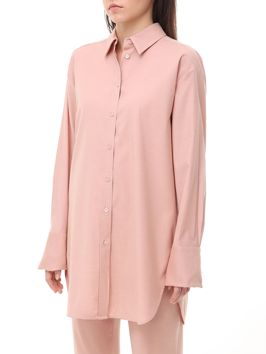Костюм из шерсти и вискозы LORENA ANTONIAZZI P2549CA14A/P2549PA41A/3737 304 Розовый  Фото 4