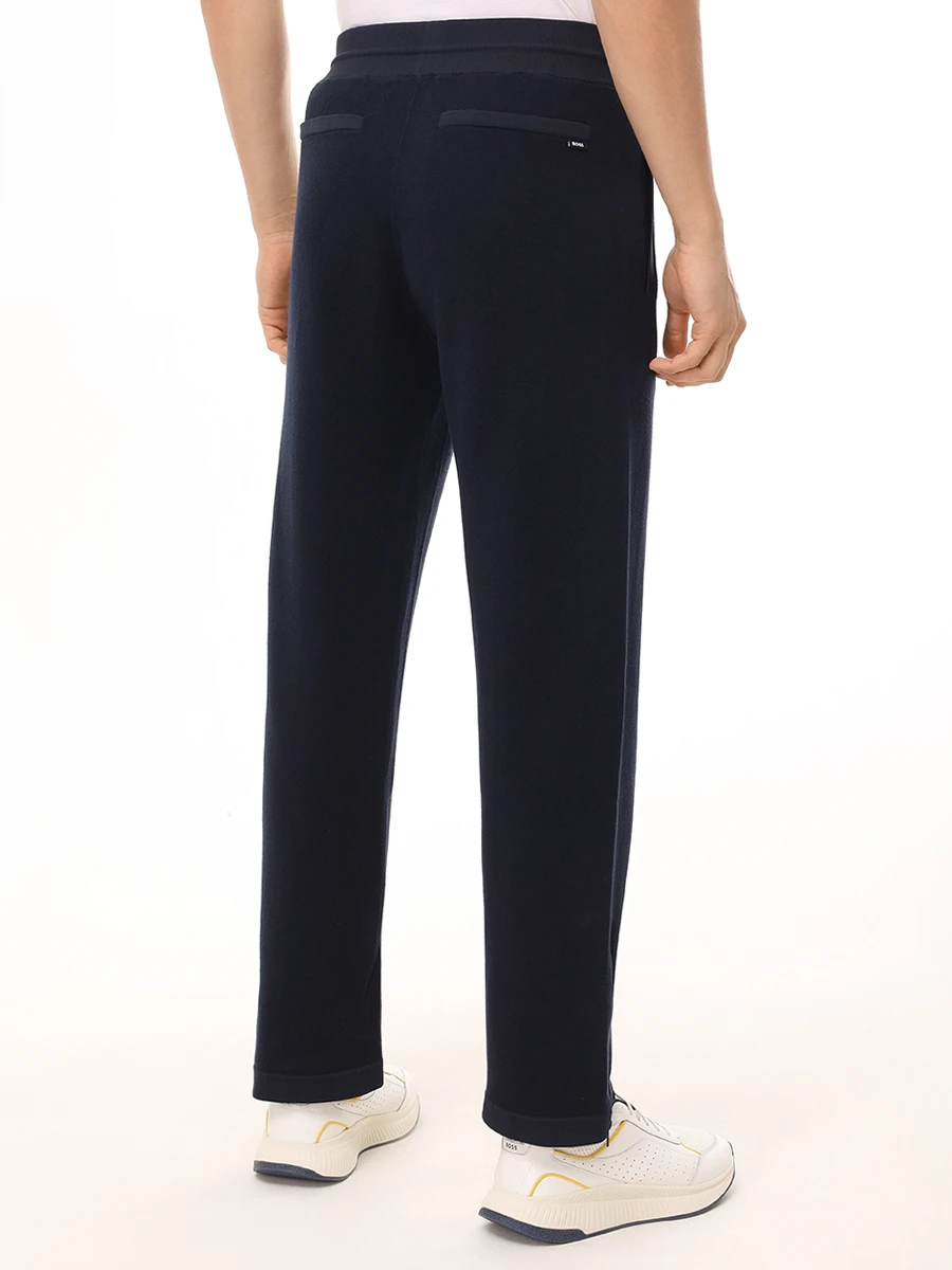 Костюм из хлопка и шерсти BOSS 50519629/50519608/405 Синий  Фото 7