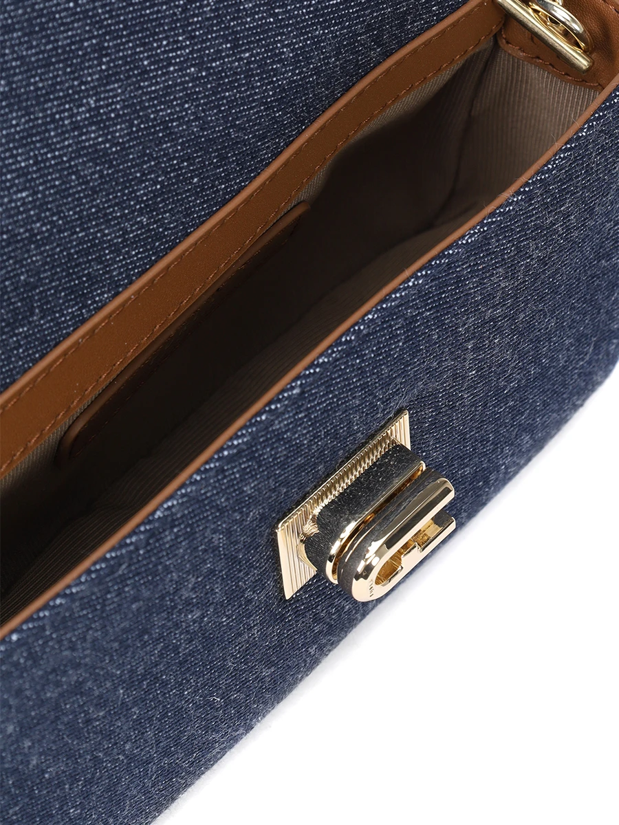 Сумка джинсовая 1927 FURLA WE00687-DE0000-2677S Деним  Фото 4