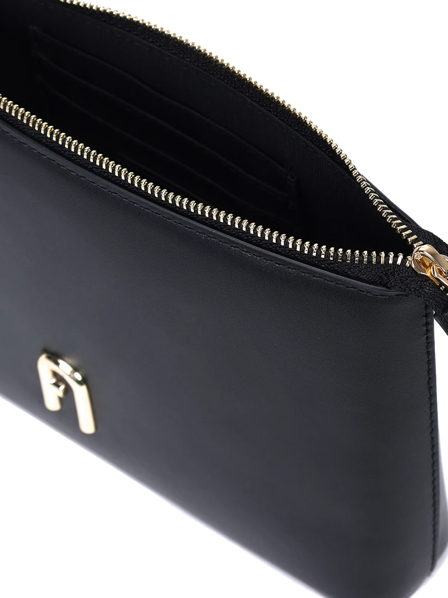 Сумка кожаная Diamante FURLA WE00615-AX0733-O6000 Черный  Фото 4
