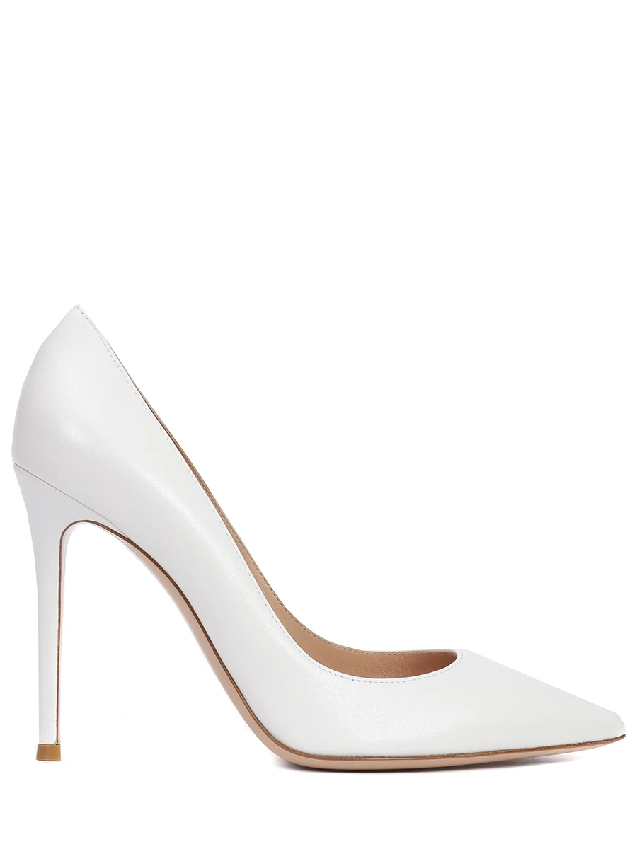 Туфли кожаные Gianvito GIANVITO ROSSI G28470-15RIC-NAPBIAN Белый 