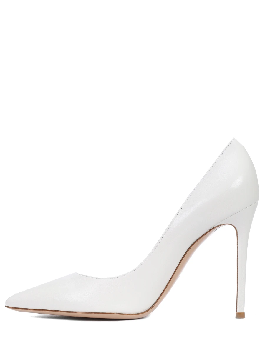 Туфли кожаные Gianvito GIANVITO ROSSI G28470-15RIC-NAPBIAN Белый  Фото 3