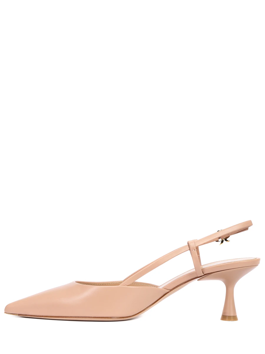 Туфли кожаные Ascent GIANVITO ROSSI G95332-55LAC-VITPEAH Бежевый  Фото 3