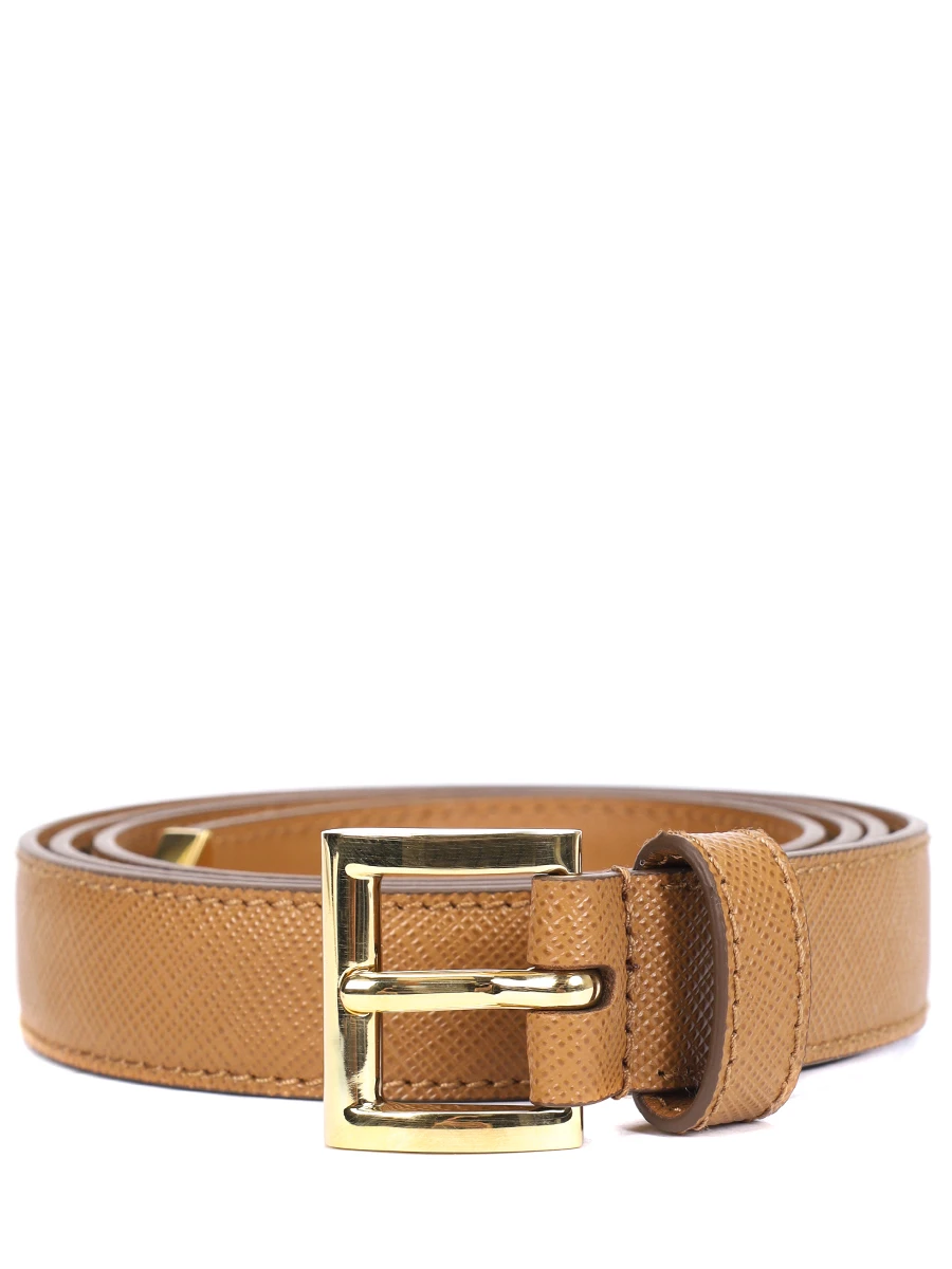 Ремень кожаный PRADA 1CC618053 F03BH Коричневый 