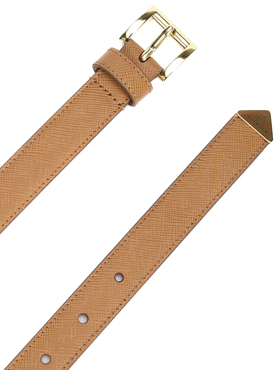 Ремень кожаный PRADA 1CC618053 F03BH Коричневый  Фото 3