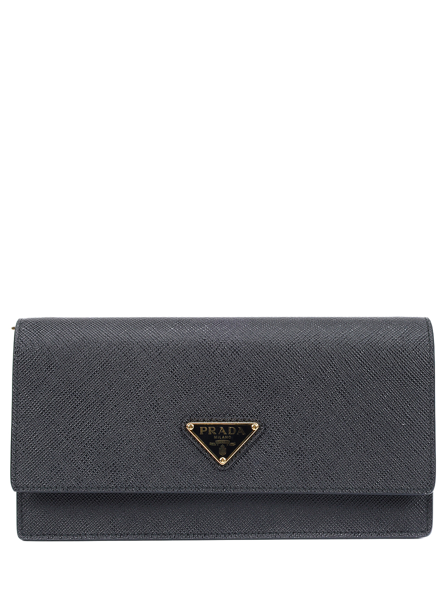 Сумка кожаная PRADA 1NF0592DB3 F0002 Черный 