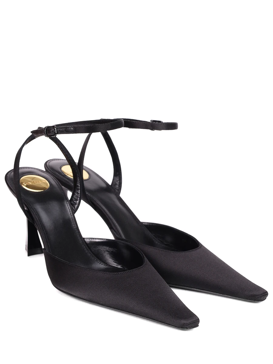 Туфли текстильные Aimee SAINT LAURENT 810121-9QNAO-1000 Черный  Фото 3