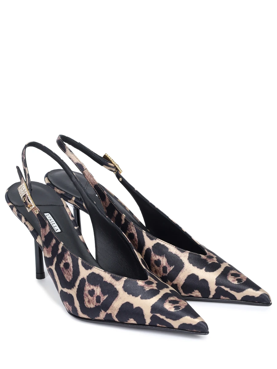 Туфли текстильные LE SILLA 4225C080BLPPSAT618 Анималистичный принт  Фото 2