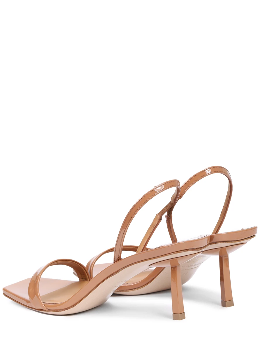 

Босоножки кожаные, Бежевый, 4397D060BXPPKAB723