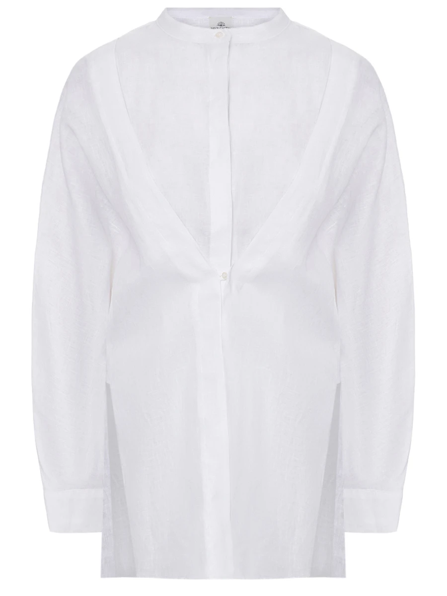 Рубашка льняная HOLY CAFTAN H25110 CLIZIA Белый 