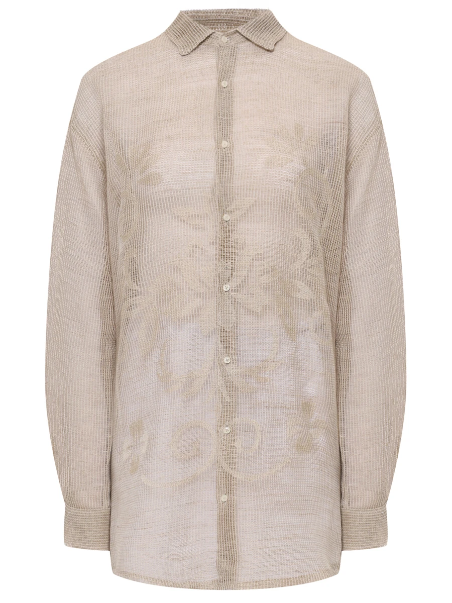 Рубашка льняная HOLY CAFTAN H10000 CHRIS Бежевый 