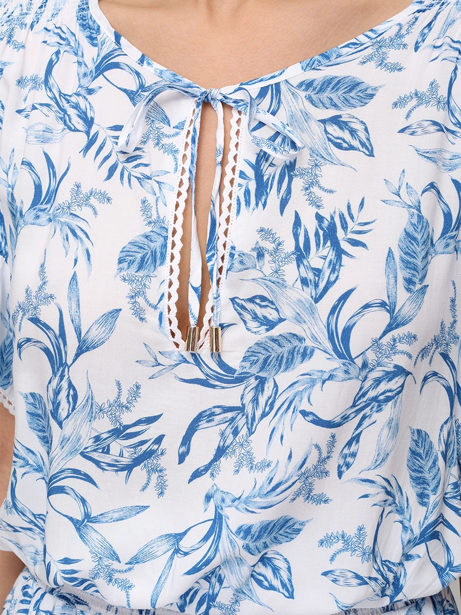 

Туника из вискозы, Белый, Keri