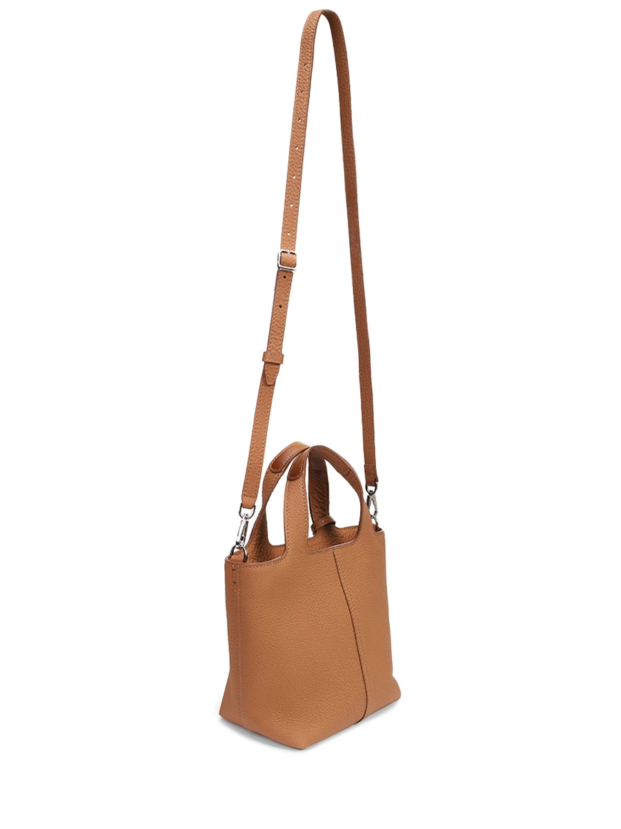 Сумка кожаная SANTONI DIBBA2551BA-ATGCC45 Коричневый  Фото 3
