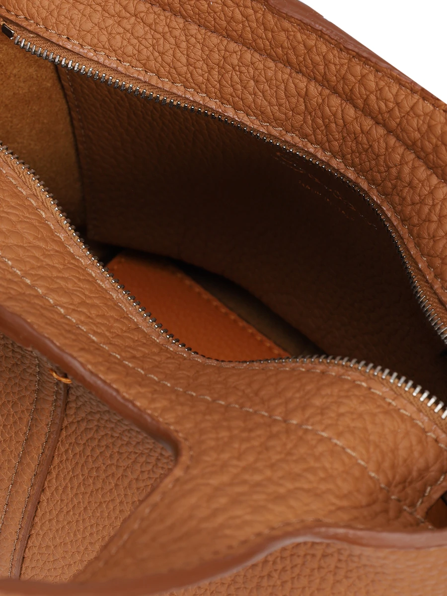 Сумка кожаная SANTONI DIBBA2551BA-ATGCC45 Коричневый  Фото 4