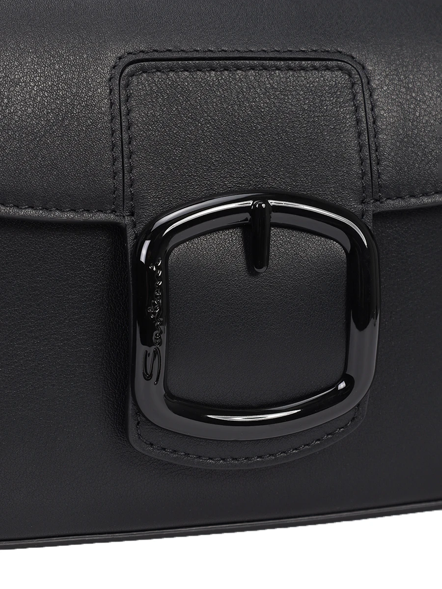 Сумка кожаная SANTONI DFBBA2669EN-TNACN01 Черный  Фото 5