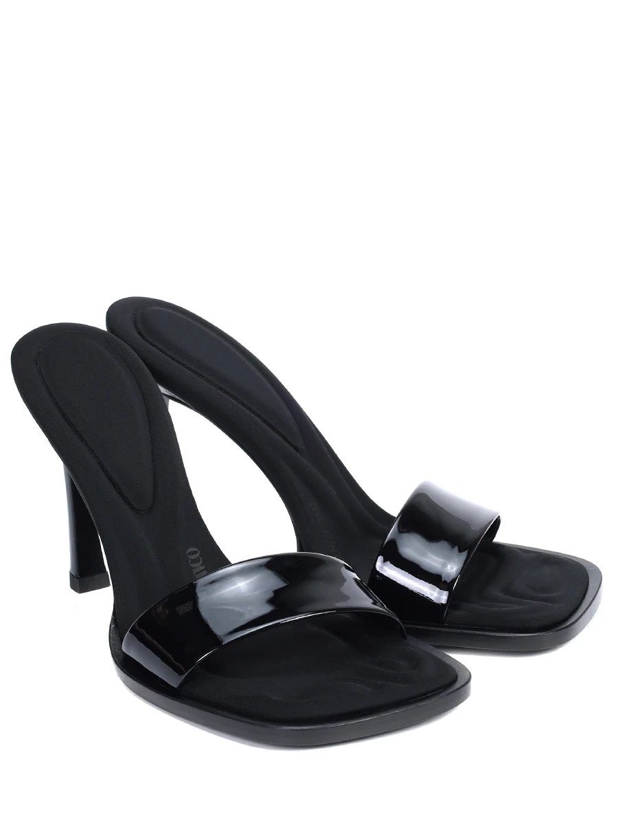 

Мюли кожаные, Черный, 250WSH00853 LBT002AA 100