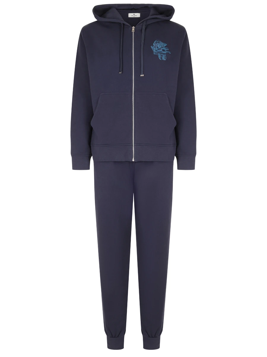 Костюм хлопковый ETRO MRMB0004/MRMC0003 AR296B3681 Синий 