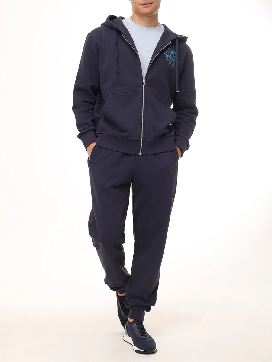 Костюм хлопковый ETRO MRMB0004/MRMC0003 AR296B3681 Синий  Фото 2