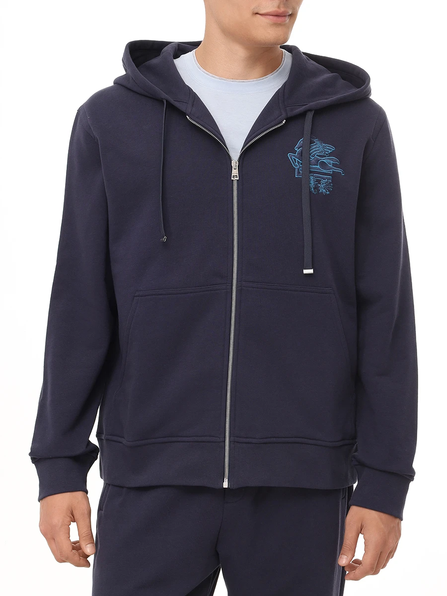 Костюм хлопковый ETRO MRMB0004/MRMC0003 AR296B3681 Синий  Фото 4