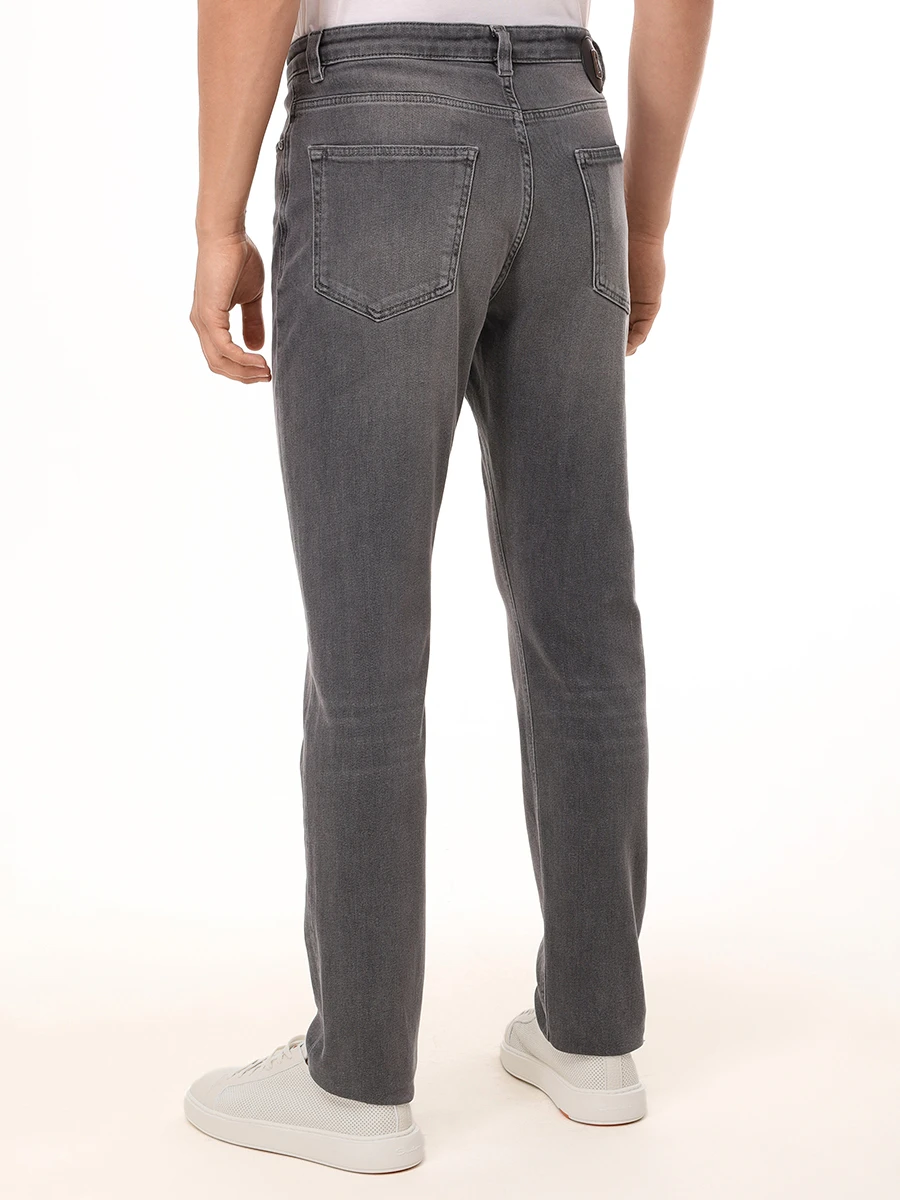 Джинсы Slim Fit хлопковые Rob BOGNER 18288909/021 ROB-G Серый  Фото 3
