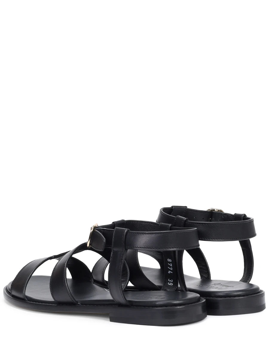 

Сандалии кожаные, Черный, DD8774MARNUF073NN00