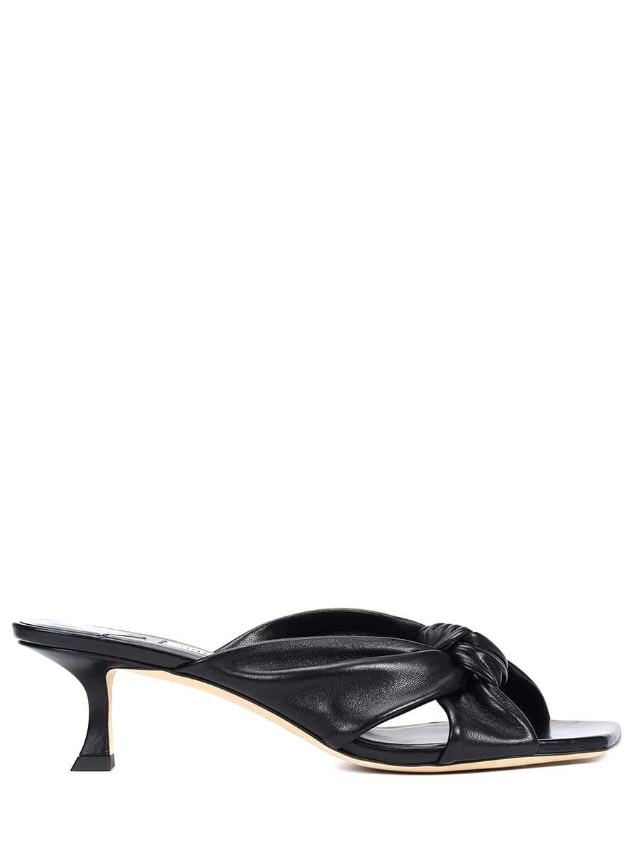 

Мюли кожаные Avenue, Черный, AVENUE 50 NAP BLACK