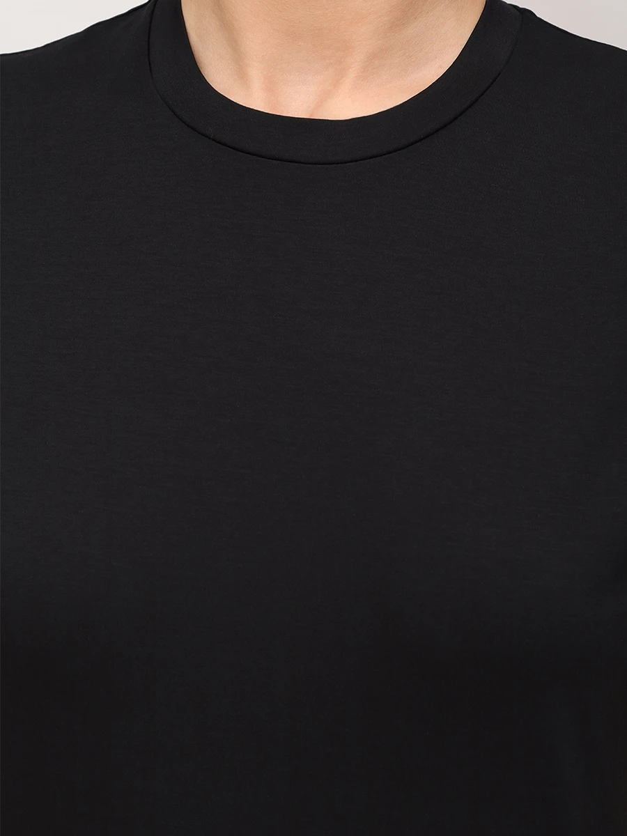 Футболка хлопковая JIL SANDER J01GC0105 J45051 001 Черный  Фото 5