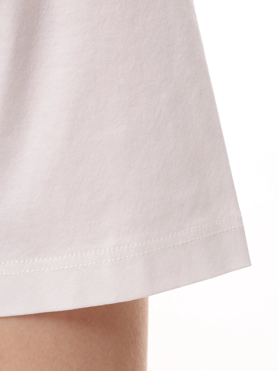 Футболка хлопковая JIL SANDER J01GC0105 J45051 100 Белый  Фото 6