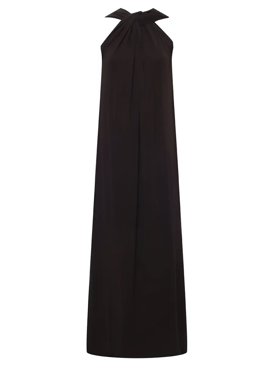 

Платье из вискозы, Коричневый, J02CT0473 J20041 201