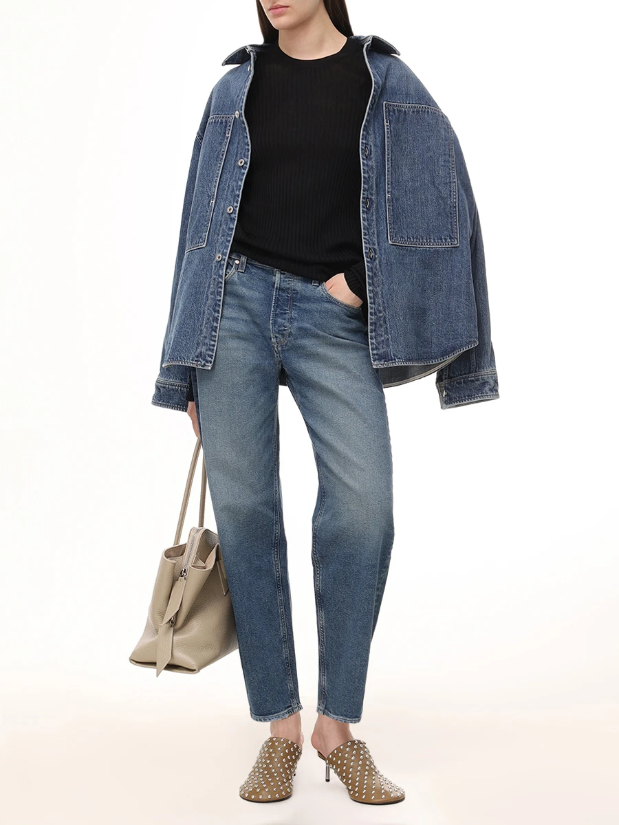Джемпер шелковый JIL SANDER J04GP0111 J16137 001 Черный  Фото 2