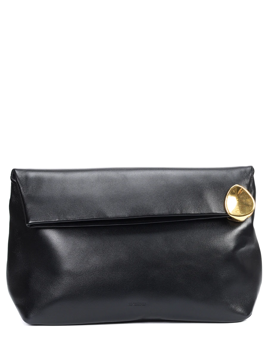 Клатч кожаный JIL SANDER J06WF0002 P7366 001 Черный 