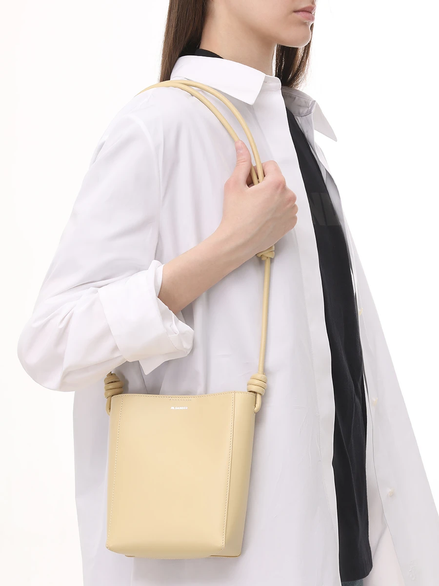 Сумка кожаная JIL SANDER J07WG0002 P7243 925 Желтый  Фото 2
