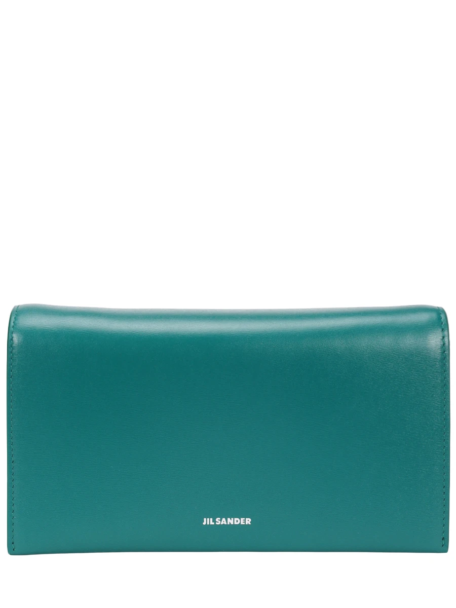 Сумка кожаная JIL SANDER J07ZH0012 P5355 308 Зеленый 