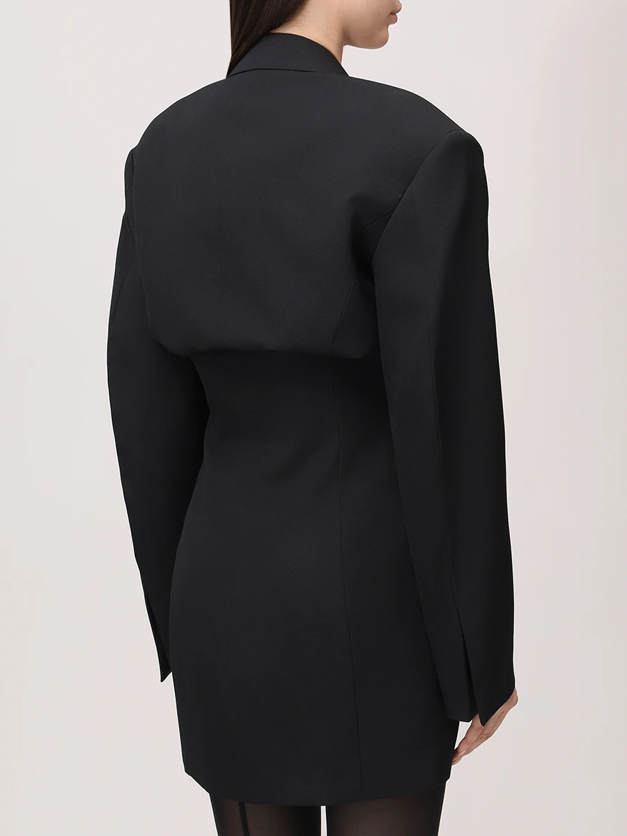 

Платье шерстяное, Черный, 1WC1256730 001