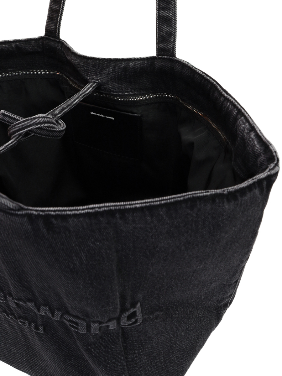 Сумка текстильная ALEXANDER WANG 20125T30T Серый  Фото 5