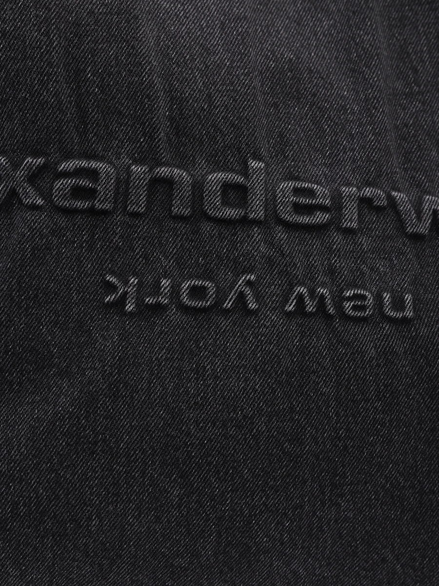 Сумка текстильная ALEXANDER WANG 20125T30T Серый  Фото 6